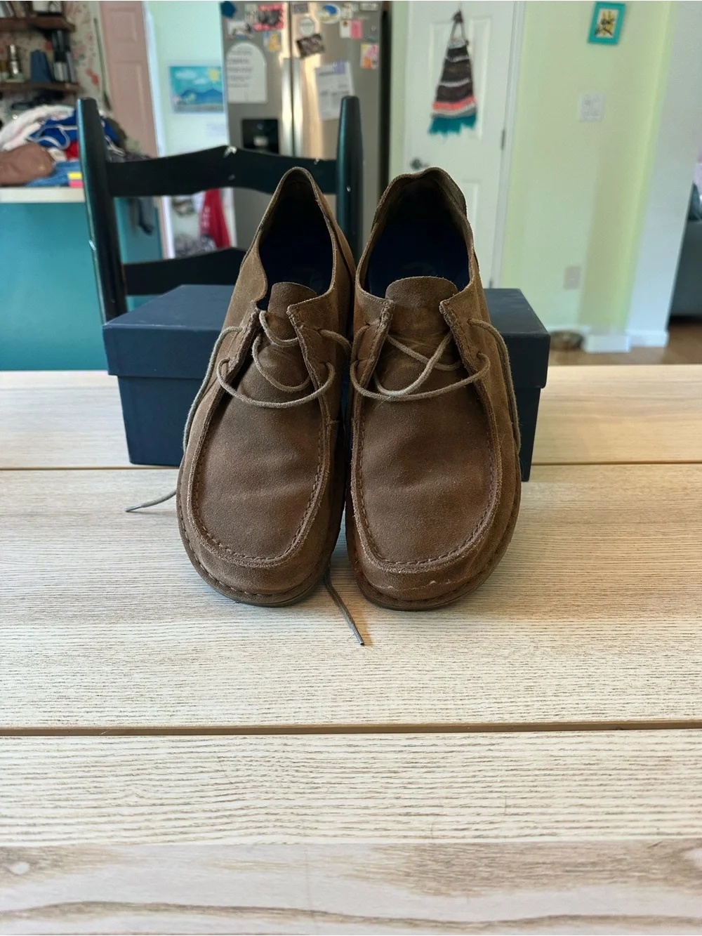 Birkenstock moccasin inspired